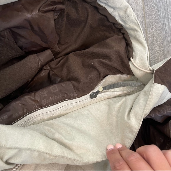 BURTON Suede Ski/Snow Winter Jacket Down Filled S - Picture 11 of 11